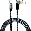 SMK-Link USB-C MagTech Charging Cable - For USB Type C Device - 5 V DC - Space Gray - 6.50 ft Cord Length - USB Type C / USB Type C