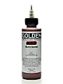 Golden Matte Fluid Acrylic Paint, 4 Oz, Burnt Sienna