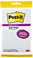 Post-it® Super Sticky Notes, 4 in x 6 in, 2 Pads, 50 Sheets/Pad, 2x the Sticking Power, Back to School Supplies  - 2SSGRID 1 thumbnail image