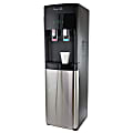 MegaChef Bottom Load Hot/Cold Water Dispenser, 5 Gallon, Black