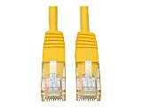 Tripp Lite Cat5e 350 MHz Molded UTP Patch Cable (RJ45 M/M), Yellow, 2 ft. - First End: 1x RJ-45 Male Network - N002002YW 1 thumbnail image