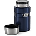 Thermos Stainless King Food Jar 24Oz - Food Storage, Serving - Dishwasher Safe - 3.7" Diameter - Midnight Blue 1 thumbnail image