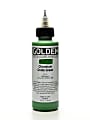 Golden Matte Fluid Acrylic Paint, 4 Oz, Chromium Oxide Green
