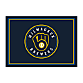 Imperial MLB Spirit Rug, 4' x 6', Milwaukee Brewers 1 thumbnail image