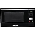 Magic Chef® 1.6 Cu Ft Countertop Microwave, Push-Button Door, Black 1 thumbnail image