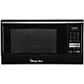 Magic Chef® 1.6 Cu Ft Countertop Microwave, Push-Button Door, Black 1 thumbnail image