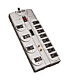 Tripp Lite Surge Protector 12 Outlet 120V RJ11 Coax 8' Cord 2880 Joule - Surge protector - 15 A - AC 120 V - output connectors: 12