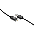 iEssentials - Lightning cable - USB male to Lightning male - 6 ft - black