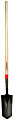 Trenching/Ditching Shovel, 11-1/2 in L x 5 in W Open-Back/Reversed Step Blade, 48 in L White Ash Handle 1 thumbnail image