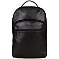Kenneth Cole Reaction Vegan Leather Backpack With 15.6" Laptop Pocket, Brown