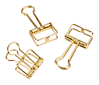 Wire outlet binder clips
