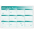 ComplyRight 2024 Calendar Planner, 36" x 24", Green