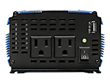 Eaton Tripp Lite Series 1000W Light-Duty Compact Power Inverter with 2 AC/1 USB - 2.0A/Battery Cables, Mobile - PINV1000 1 thumbnail image