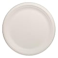 Karat Earth 10" Round Bagasse Plates, Natural, Set Of 500 Plates