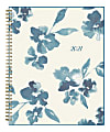 Blue Sky™ Weekly/Monthly Planner, 8-1/2" x 11", Bakah Blue, January To December 2021, 122189