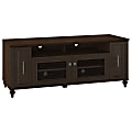 Kathy Ireland Office Volcano Dusk TV Stand With Pull-Out Media Storage, For TVs up to 60", Kona Coast
