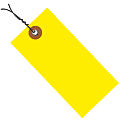 Office Depot® Brand Tyvek® Prewired Shipping Tags, 3 1/4" x 1 5/8", Yellow, Pack Of 100 1 thumbnail image