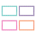 Top Notch Teacher Products® Chevron Border Index Cards, 4" x 6", Assorted Colors, 75 Cards Per Pack, Case Of 6 Packs 1 thumbnail image