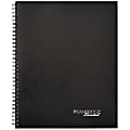Cambridge® Limited® 30% Recycled Business Notebook, 8 1/2" x 11", 1 Subject, Legal Ruled, 80 Sheets, Black