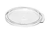 Cambro Camwear Round Food Storage Lids For 1-Qt Containers, Clear, Pack Of 12 Lids 1 thumbnail image