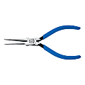 Extra-Slim Long Needle-Nose Pliers, Straight, Forged Steel, 5-5/8 in