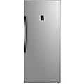 Midea Upright Stainless-Steel Freezer, 21.0 Cu Ft, Energy Star®, Stainless Steel