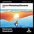 Adobe Photoshop Elements 2025, 3 YR Term, Mac & Windows, Download
