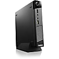 Lenovo ThinkCentre M53 10DC001JUS Desktop Computer - Intel Pentium J2900 2.41 GHz - 4 GB DDR3L SDRAM - 500 GB HDD - Windows 7 Professional 64-bit upgradable to Windows 8.1 Pro - Tiny - Business Black 1 thumbnail image