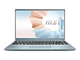 MSI Modern 14 B11SB-289 Rugged Gaming Laptop, 14" Screen, Intel® Core™ i7, 16GB Memory, 512GB SSD, Blue Stone, NVIDIA GeForce MX450 - MODERN14B289 1 thumbnail image