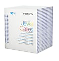 Memorex® Slim CD Jewel Cases, Clear, Pack Of 30