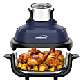 Brentwood® 4.5-Qt. 1,500-Watt Electric Digital Glass Air Fryer with Lid, Timer, Temperature Control & Auto Shutoff, Blue, AF-450DGBL 1 thumbnail image