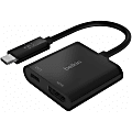 Belkin® USB-C to HDMI™ + Charge Adapter, Black, BKNAVC002BKBL