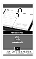 Office Depot® Brand Daily Desk Calendar Refill, 3-1/2" x 5-7/8", White, January 2021 To December 2021, SP717D50 1 thumbnail image