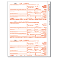 ComplyRight 1099-G Inkjet/Laser Tax Forms For 2017, Federal Copy A, 8 1/2" x 11", Pack Of 50