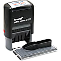 U.S. Stamp And Sign Custom Dater Self-Inking Stamp, 1"W x 1.63"L