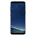 Samsung Galaxy S8 G950U Refurbished Cell Phone, Midnight Black, PSC100773