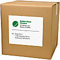 Avery® Full-Sheet Matte White Labels, AVE91200, Permanent Adhesive, 8 1/2" x 11", Laser/Inkjet, White, Pack Of 500