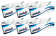 Windsoft 2-Ply Facial Tissues, White, 100 Tissues Per Box, Case Of 6 Boxes