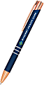 Custom Full Color Delane Promotional Gel Pen, Rose Gold 1 thumbnail image