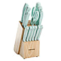 Kenmore Kane Stainless-Steel 14-Piece Cutlery Set, Glacier Blue 1 thumbnail image