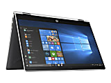 HP Pavilion x360 14-cd1020nr - Flip design - Core i5 8265U / 1.6 GHz - Win 10 Home 64-bit - 8 GB RAM&nbsp;- 512 GB SSD NVMe - 14" touchscreen 1366 x 768 (HD) - UHD Graphics 620 - Wi-Fi, Bluetooth - ash silver/natural silver