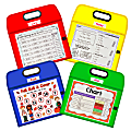 C-Line Portable Dry-Erase Pockets, 10" x 13", Assorted Colors, Pack Of 16 Pockets 1 thumbnail image