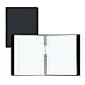 Blueline® NotePro™ 30% Recycled Notebook, 7 1/4" x 9 1/4", Quadrille Ruled, 96 Sheets, Black 1 thumbnail image