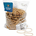 Business Source Quality Rubber Bands - Size: #16 - 2.5" Length x 0.1" Width - Sustainable - Rubber - Crepe - 1800 / Pack 1 thumbnail image