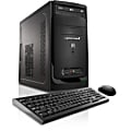 CybertronPC Axis LyNX1 DT3204B Desktop Computer - AMD Athlon 5150 1.60 GHz - 2 GB DDR3 SDRAM - 500 GB HDD - Ubuntu Linux 14.04.1 - Black