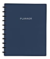 TUL® Discbound Monthly Planner Starter Set, Undated, Letter Size, Soft-Touch Cover, Navy
