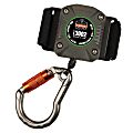 Ergodyne Squids 3002 Retractable Tool Belt Clip And Carabiner, 48", Gray 1 thumbnail image