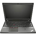 Lenovo ThinkPad T550 20CK000KUS 15.6" LCD Ultrabook - Intel Core i5 i5-5300U Dual-core (2 Core) 2.30 GHz - 8 GB DDR3L SDRAM - 256 GB SSD - Windows 7 Professional 64-bit upgradable to Windows 8.1 Pro - 1920 x 1080 - Black 1 thumbnail image