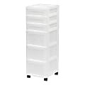 Iris Mini Chest, 6 Drawers, 67 Qt, White 1 thumbnail image