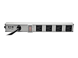 Eaton Tripp Lite Series 4-Outlet Power Strip, 10 ft. Cord, NEMA 5-15P Plug, 12 in. - Power strip (rac - PS120410 1 thumbnail image